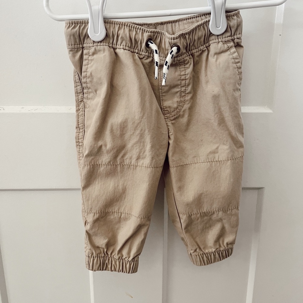 Carter's Tan Casual Jogger Bottoms with Elastic Waist